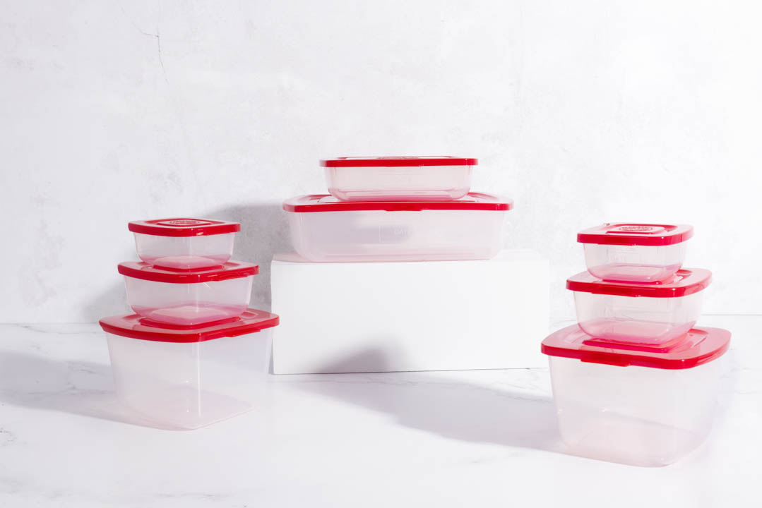 Juego de 8 Recipientes para Alimentos